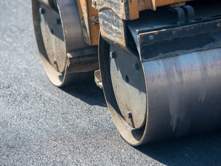 Postępy budowy tunelu i ronda na ul. Wawelskiej oraz Warszawskiej w Bieruniu