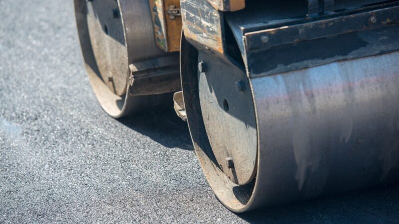 Postępy budowy tunelu i ronda na ul. Wawelskiej oraz Warszawskiej w Bieruniu