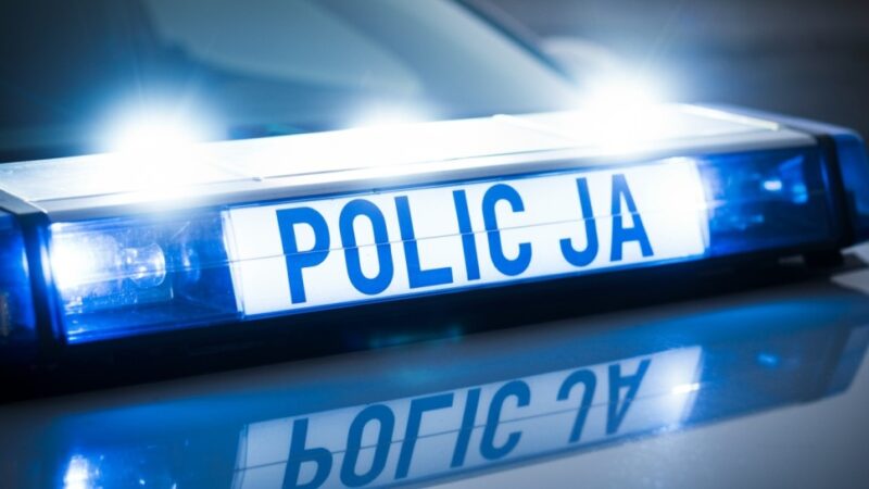 Policjanci na Dniu Otwartym w Powiatowym Zespole Szkół w Lędzinach